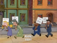 hey arnold nick splat GIF
