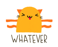Whatever Sticker by Cindy Suen