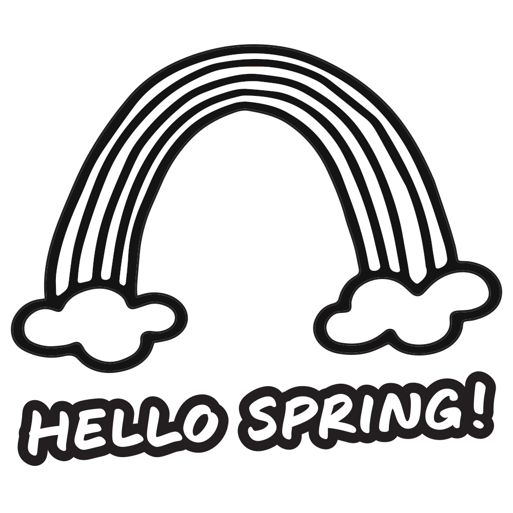 Rainbow Spring Sticker by CrossCountry Mortgage, LLC