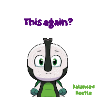 Bug Eye Roll Sticker by VeeFriends
