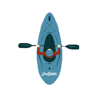 Sd Kayak Sticker by South Dakota Tourism