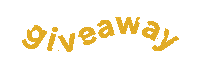 Giveaway Sticker by mustard made