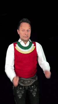 scared tradition GIF by JUZI - Die jungen Zillertaler