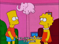 angry bart simpson GIF