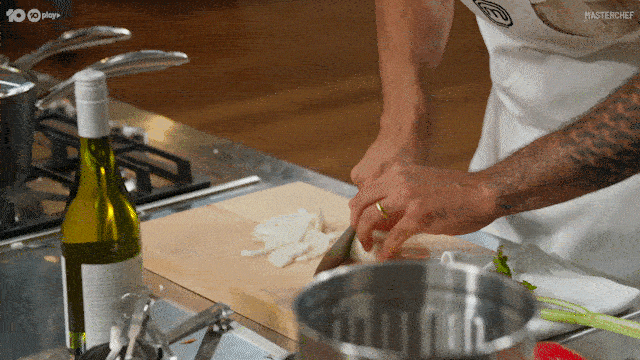 Australia Chopping GIF by MasterChefAU