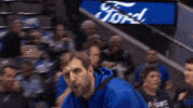 warming up dirk nowitzki GIF by NBA