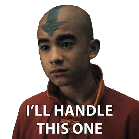 Say Less Avatar The Last Airbender Sticker by NETFLIX