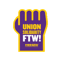 Union Solidarity Sticker by 1199SEIU