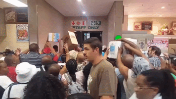 Shoppers Scuffle Over Toilet Roll During Black Friday Sales in South Africa