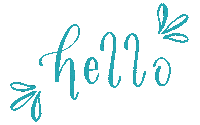 craftynib hello hi hey ciao Sticker