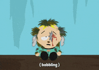 sad butters stotch GIF by South Park 