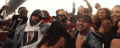 p_lo party power crowd partying GIF