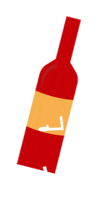 Wine Sticker by Coolidge Corner Theatre