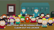 eric cartman school GIF by South Park 