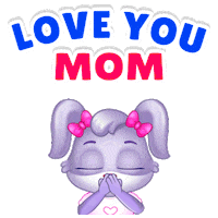 Mothers Day Mommy Sticker by Lucas and Friends by RV AppStudios