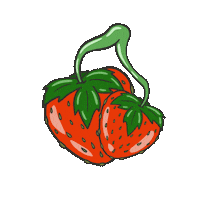 botanicink love food sweet aesthetic Sticker
