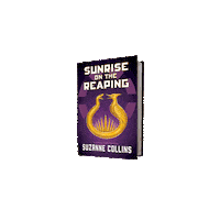 Currently Reading Suzanne Collins Sticker by The Hunger Games Books