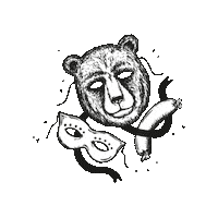Beer Mask Sticker by Pivovar Muflon