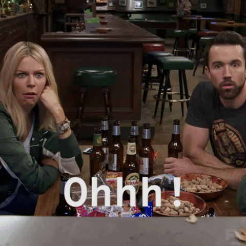 Its Always Sunny Wow GIF by It's Always Sunny in Philadelphia