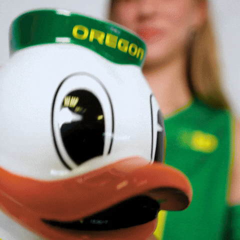 Oregon Duck Volleyball GIF by GoDucks