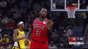 Andre Drummond Sport GIF by Chicago Bulls