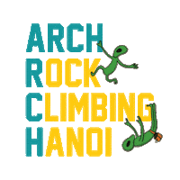 Bouldering Sticker by ARCH Rock Climbing Hanoi
