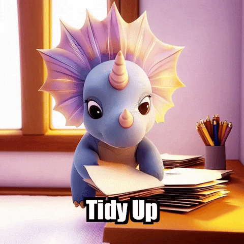 Organize GIF by Divineasaur