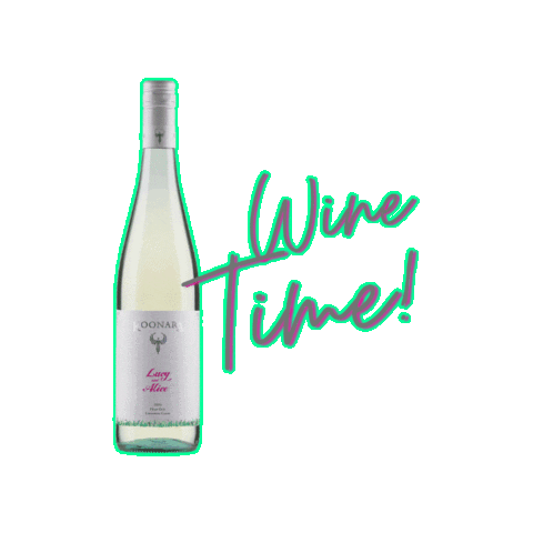 Koonara cheers red wine white wine wine time Sticker