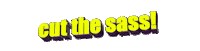 in your face text Sticker by AnimatedText