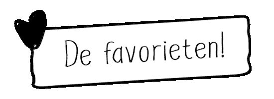 Favorites Zwartwit Sticker by winkeltjevananne