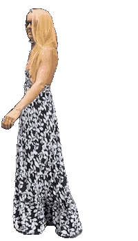 Zeina Smile Sticker by Vegas2La Magazine