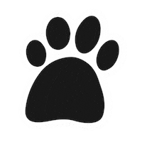 BlogPaws paw paws paw print pet lover Sticker