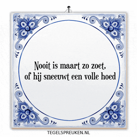 Winter Humor GIF by Tegelspreuken.nl