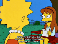 Season 6 Laura Powers GIF by The Simpsons