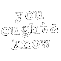 You Oughta Know Jagged Little Pill Sticker by Alanis Morissette