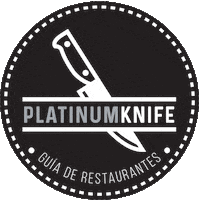 platinumknife comida knife gourmet platinum Sticker