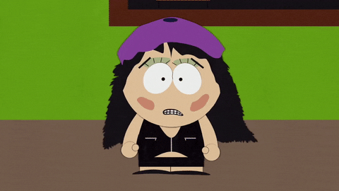 make up shock GIF by South Park 