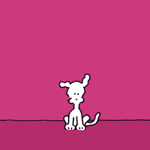 chippythedog giphyupload animation illustration i love you GIF