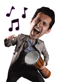 maxcomedian dance music party dancing Sticker