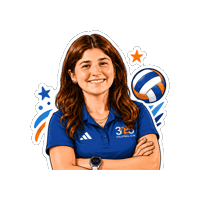 305 Volleyball Miami Sticker by 305VBC
