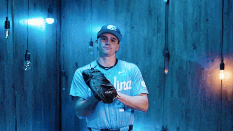 University Of North Carolina Baseball GIF by UNC Tar Heels