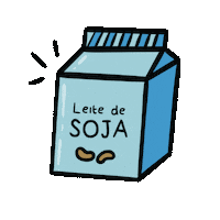 Soy Milk Veggie Sticker