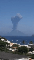 Volcano Erupts on Italy's Stromboli Island