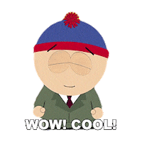 Stan Marsh Wow Sticker by South Park