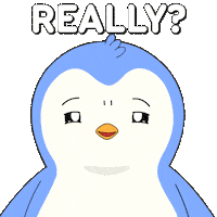 For Real What Sticker by Pudgy Penguins