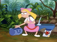 hey arnold nick splat GIF
