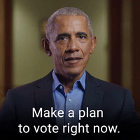 Make a plan to vote right now.