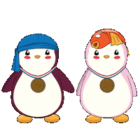 Take A Bow Thank You Sticker by Pudgy Penguins