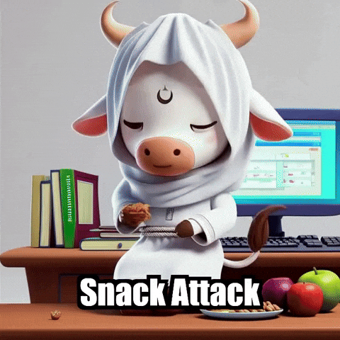 Work From Home Snack GIF by Sagemoohammad