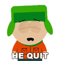Quit Kyle Broflovski Sticker by South Park
